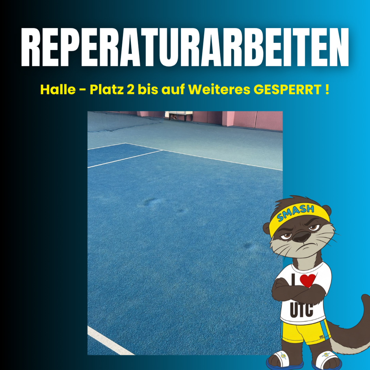 PLATZSPERRE - HALLE